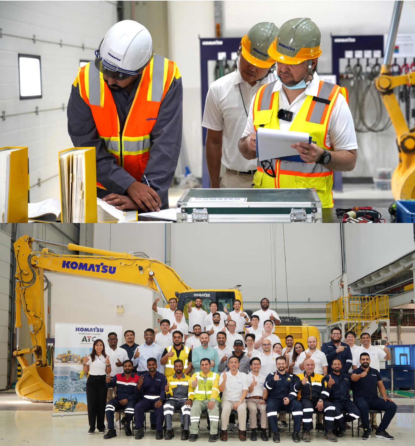 كوماتسو الشرق الأوسط تستضيف المسابقة الإقليمية الثانية عشرة للتقنيات المتقدمة في دبي