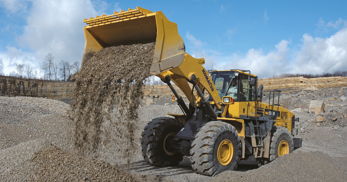 Komatsu wheel sales loader